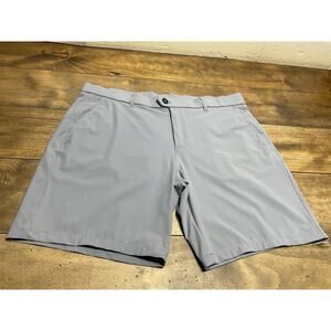 Greyson Montauk Shorts Gray Size 36 Golf Performance Chinos